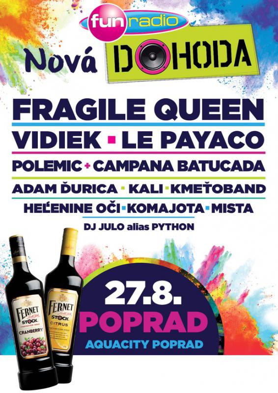 Fun rádio Dohoda 2016 - Poprad