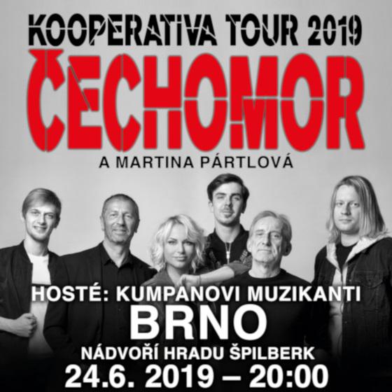 Čechomor - Kooperativa Tour 2019 - Brno