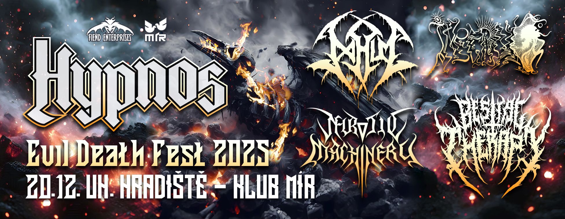 EVIL DEATH FESTIVAL 2025 - Uherské Hradiště