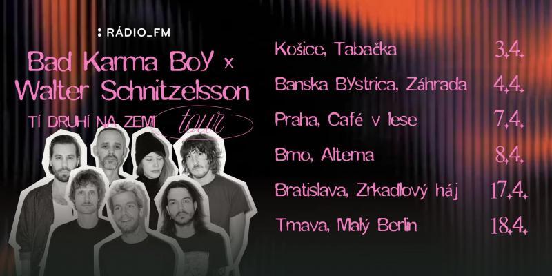 Bad Karma Boy + Walter Schnitzelsson - TOUR 2026