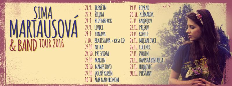 SIMA Martausová & band TOUR 2016 - Bratislava