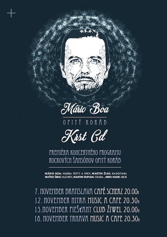 Mário Boa - Opitý koráb TOUR - Nitra