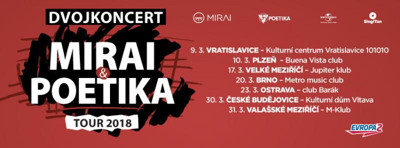 Mirai + Poetika -Tour 2017 - Ostrava
