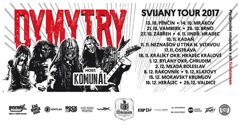Dymytry - Svijany tour 2017