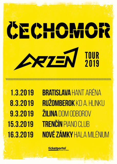 Čechomor + Arzén - Tour 2019 - Trenčín