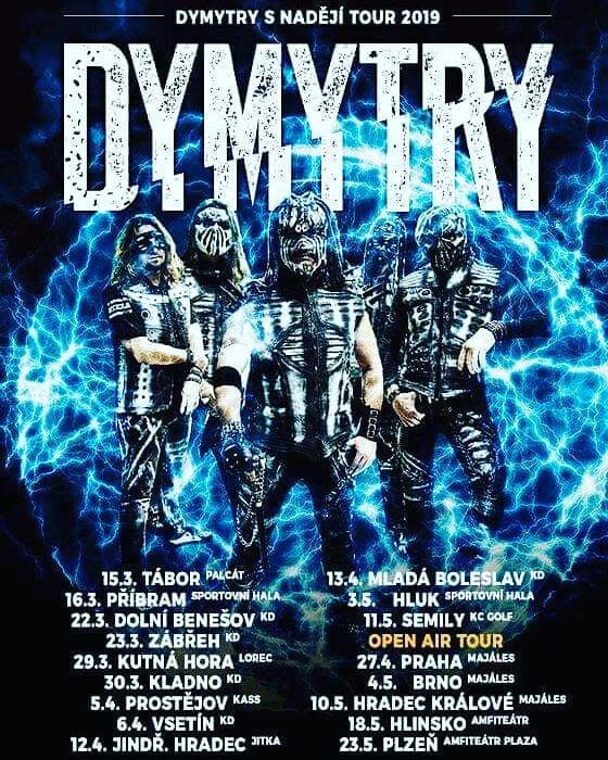 Dymytry - S nadějí tour 2019 - Semily