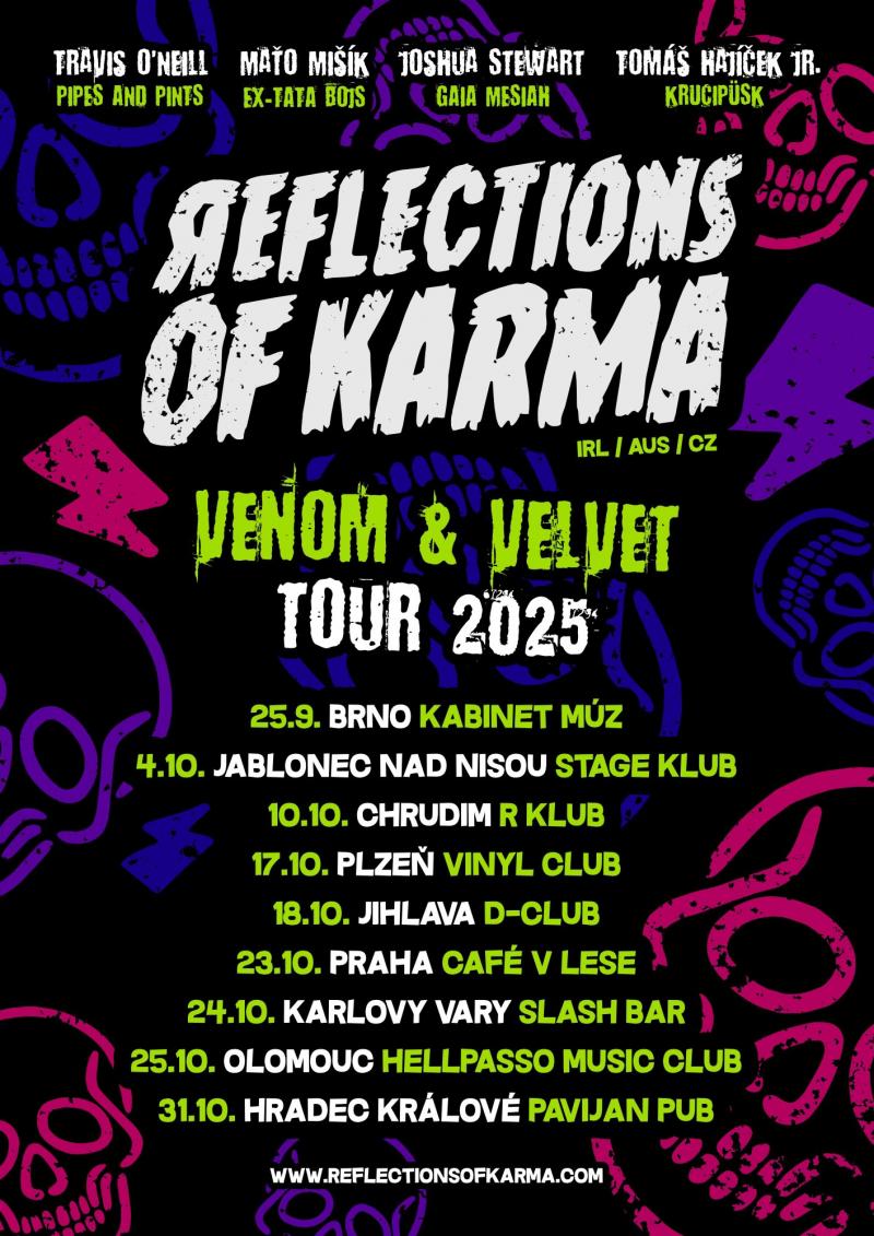 Reflections of Karma - Venom & Velvet Tour 2025 - Praha