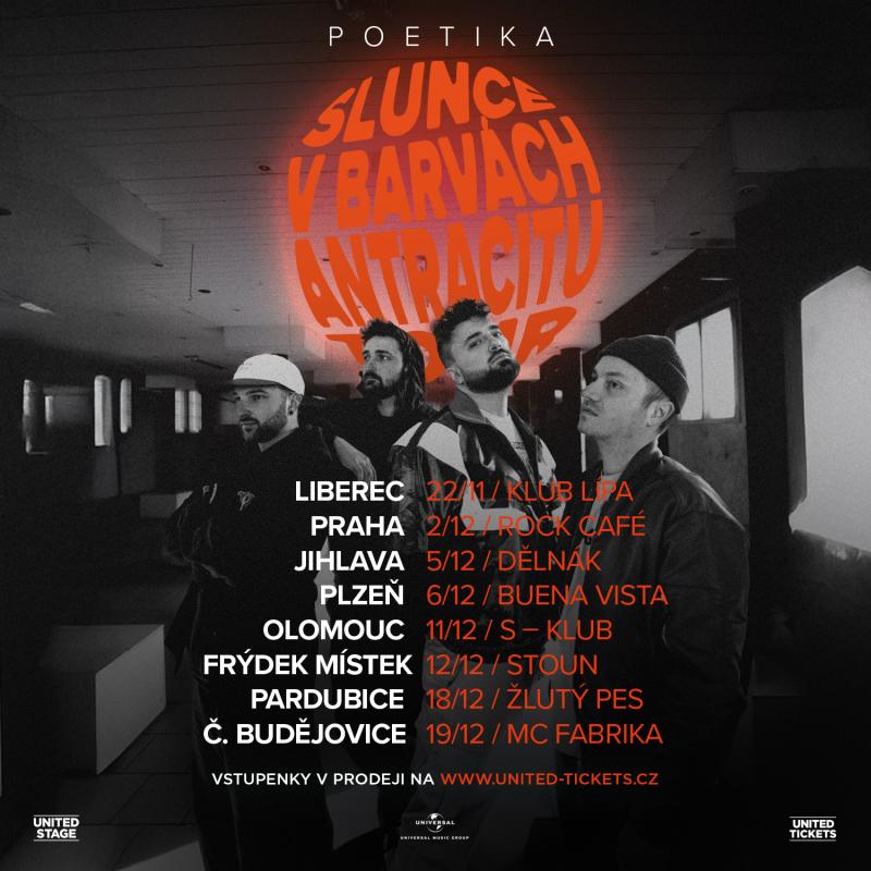 -Poetika - Slunce v barvch antracitu Tour