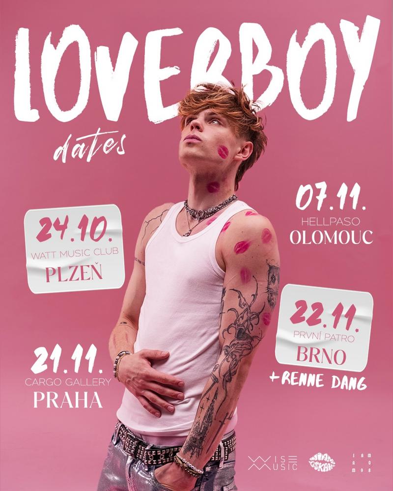IAM Oskar - LOVERBOY Dates 2026 - Brno