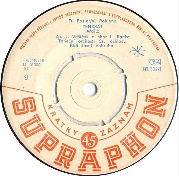 Tenkrát / Týdny jdou feat. Jiří Vašíček