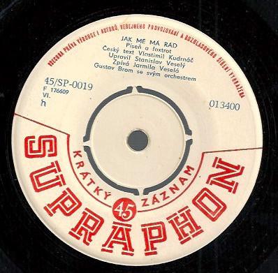 Jak mě má rád / Půlnoční blues feat. Lubomír Řezanina