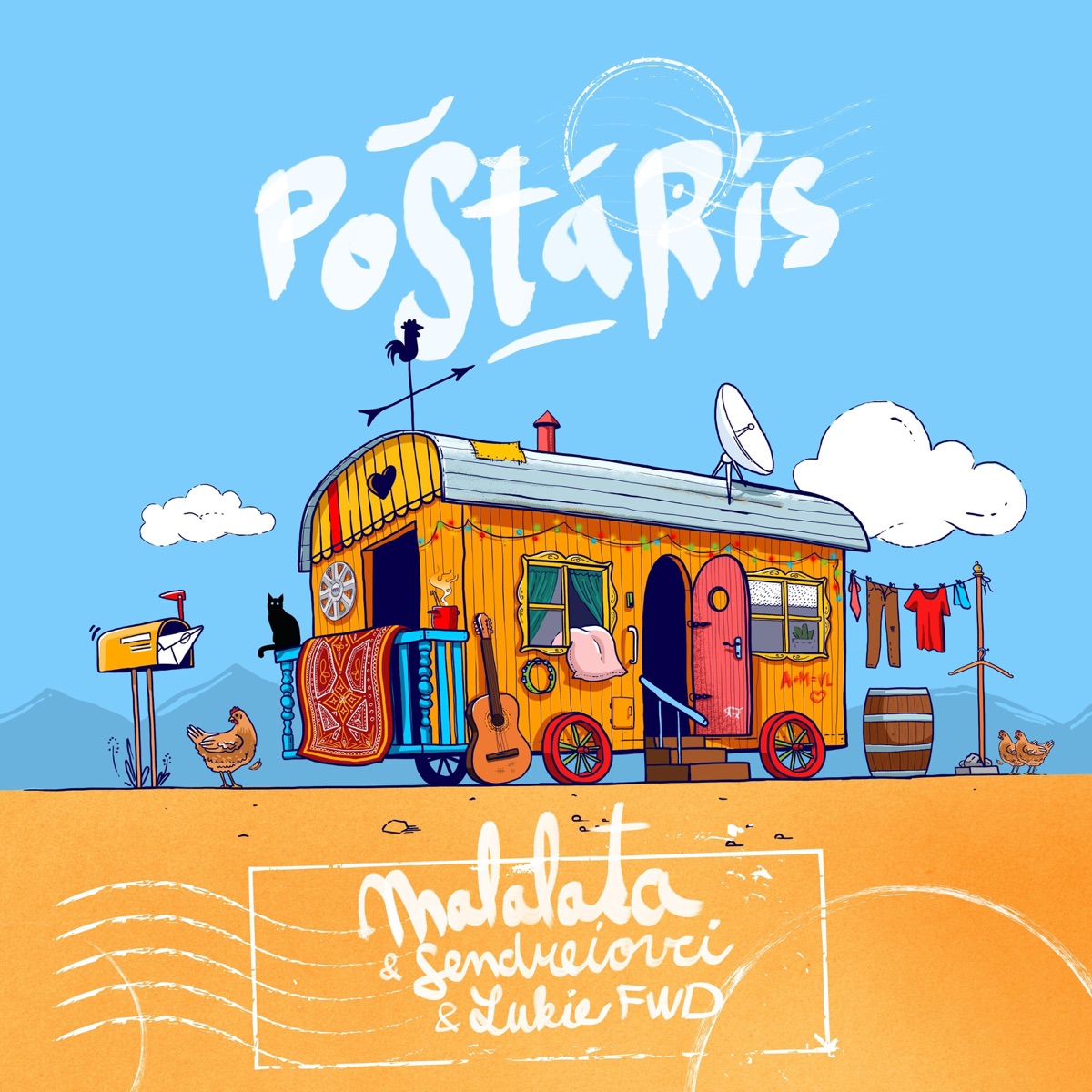 Poštáris (feat. Lukie FWD, Sendreiovci)