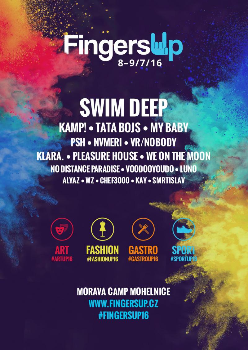 FINGERS UP JE PRVNÍ „CASHLESS“ FESTIVAL V ČR