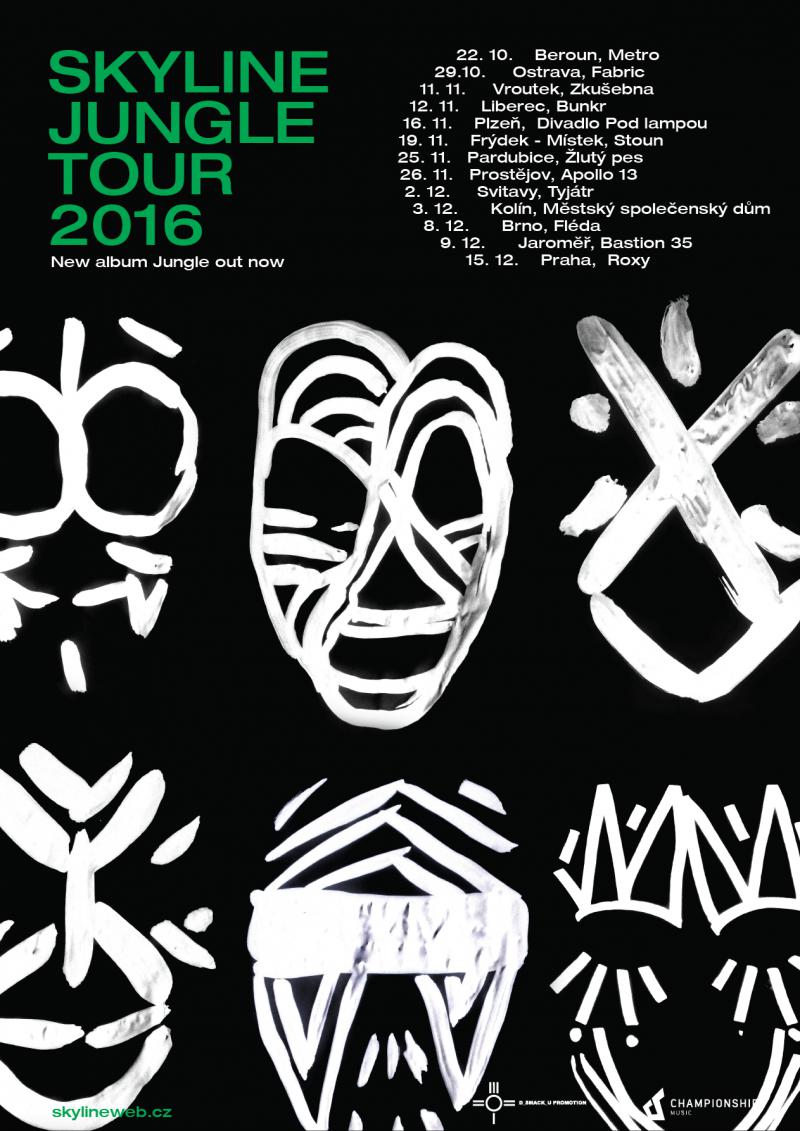 Skyline míří s novou deskou Jungle na klubové turné, pražský koncert je čeká 15. prosince v Roxy