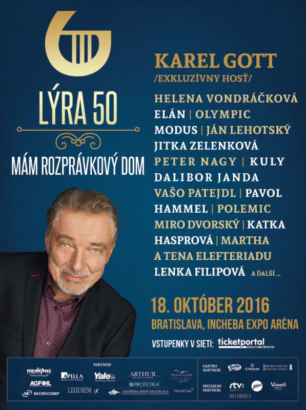 Na Lýre v Bratislave zaznie aj unikátny duet Heleny Vondráčkovej a Miroslava Dvorského!