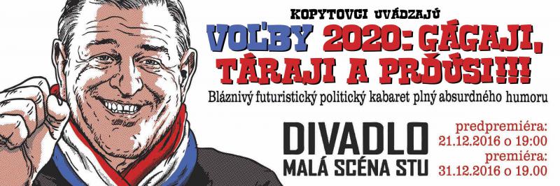 Kopytovci sú späť, na stav spoločnosti reagujú politickou satirou VOĽBY 2020:  Gágaji, táraji a prďúsi!!!