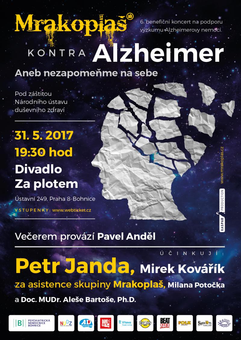 Benefiční koncert Mrakoplaš kontra Alzheimer 2015