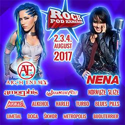 ARCH ENEMY SI Z FESTIVALOVEJ EURÓPY POKORIA AJ ROCK POD KAMEŇOM 2017