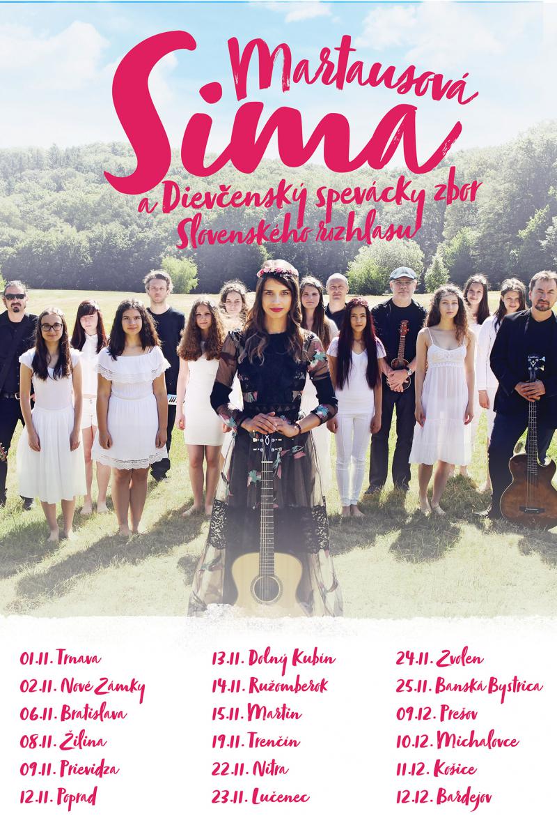 Sima Martausová ide na špeciálne turné s Dievčenským speváckym zborom Slovenského rozhlasu!