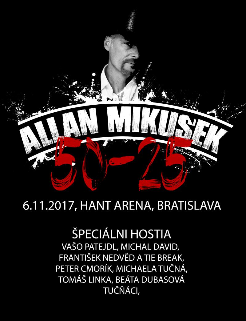 Allan Mikušek dnes oslavuje životné jubileum, narodeninovú oslavu spojí s významným výročím svojej kariéry