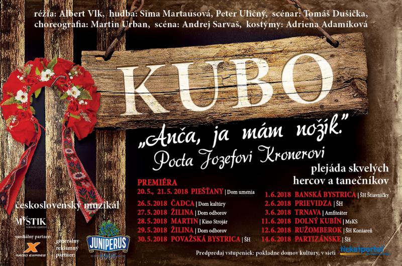 Prichádza nový muzikál Kubo, je poctou Jozefovi Kronerovi