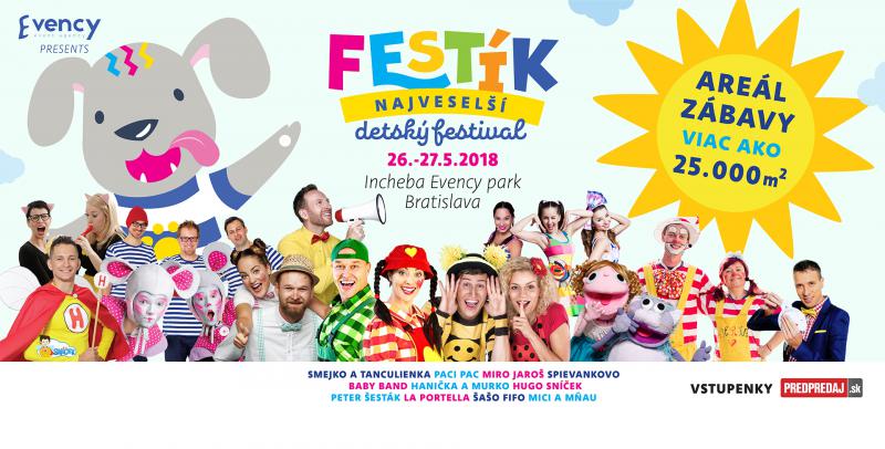 FESTÍK zverejnil kompletný hudobný program