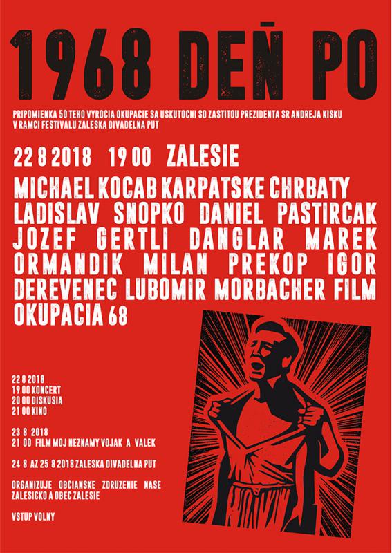 Mimoriadna návšteva a koncert Michaela Kocába na Slovensku na podujatí 1968 - DEŇ PO