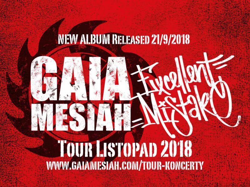 Energií nabitá Gaia Mesiah vydává album Excellent Mistake a míří na turné