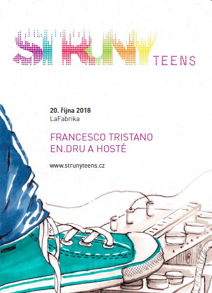 Na koncerty i debaty s muzikanty láká festival STRUNY TEENS; Endru, Ondřej Ruml, Žofie Dařbujánová a další