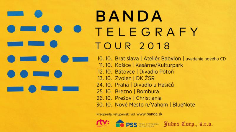 Skupina Banda má nový album, predstaví ho na turné po celom Slovensku