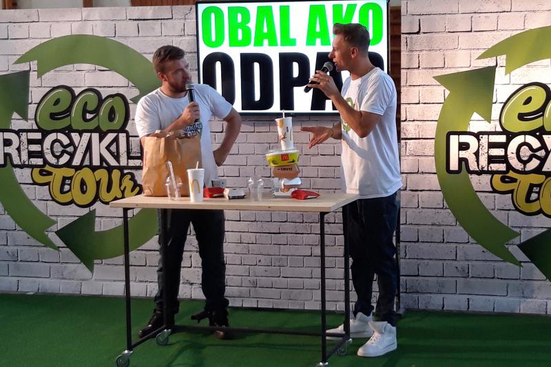 Spevák a ochranca prírody Thomas Puskailer štartuje ECO RECYKLUJ TOUR