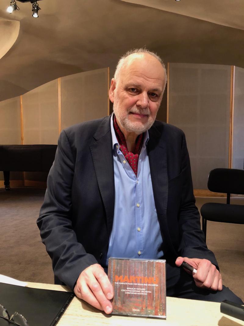 Bohuslav Matoušek slaví sedmdesátiny souborným dílem Bohuslava Martinů