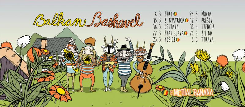 Jaro voní Balkan Bashavelem se zvýšeným přídělem reggae