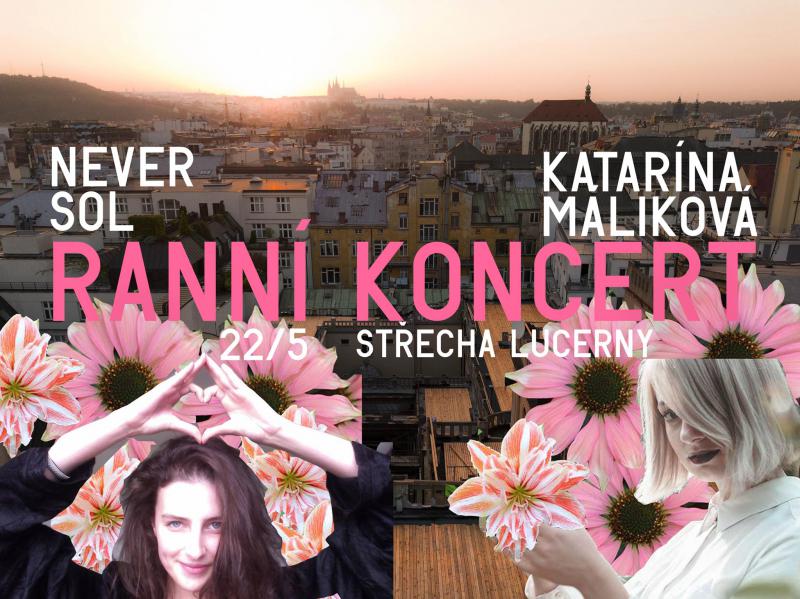 NEVER SOL odehraje exkluzivní ranní koncert na střeše Lucerny