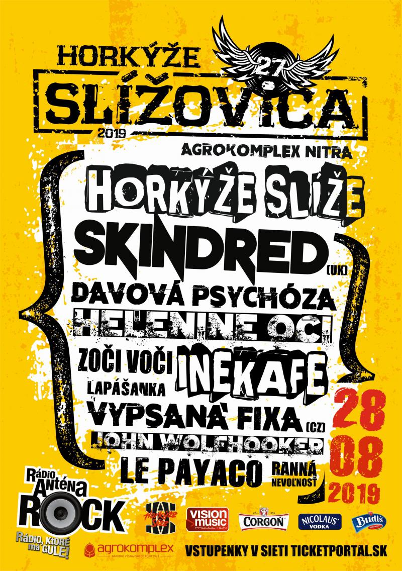Festival Slížovica sa sťahuje na Agrokomplex, headlinerom budú Horkýže Slíže, prídu aj Skindred