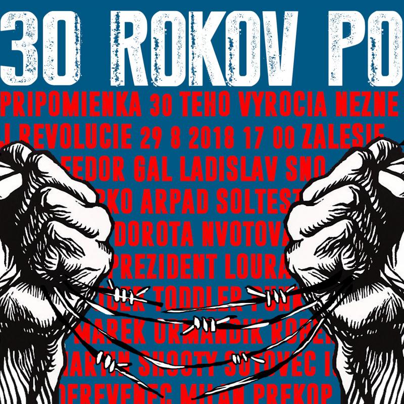 V Zálesí si pripomenú výročie nežnej revolúcie, vystúpia herci z SND i Dorota Nvotová