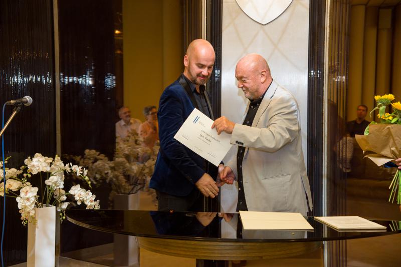 Igora Timka ocenil Hudobný fond cenou Gejzu Dusíka