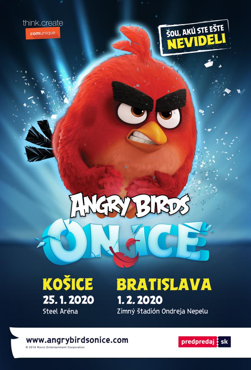 Ľadová šou Angry Birds on Ice má amerického choreografa a akrobatov