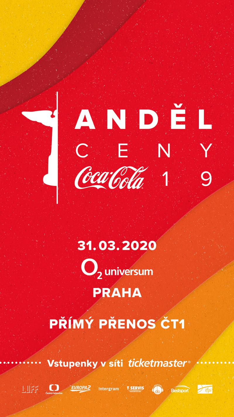 NOMINACE NA CENY ANDĚL COCA-COLA 2019 VEDE VLADIMÍR MIŠÍK
