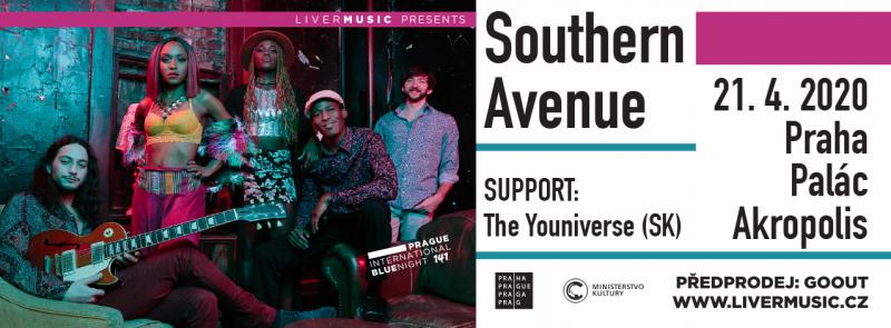 Southern Avenue na pražském koncertě v dubnu v LMBaru podpoří The Youniverse