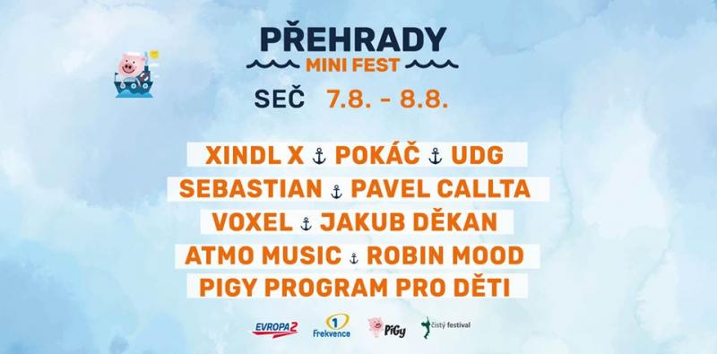 Pravou atmosféru letních festivalů zažijete letos na MINIPŘEHRADY FESTU