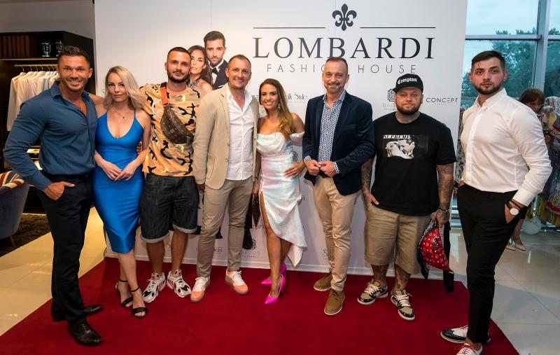 Novú predajňu módneho domu Lombardi Fashion House pokrstila legenda Marína Kráľovičová, šéfovi značky ďakovali Mária Čírová, Kali a Juraj Bača!