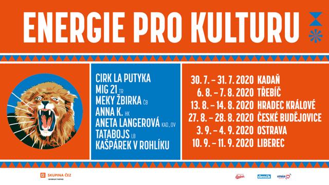 PUTOVNÍ FESTIVAL ENERGIE PRO KULTURU JE VE SVÉ POLOVINĚ