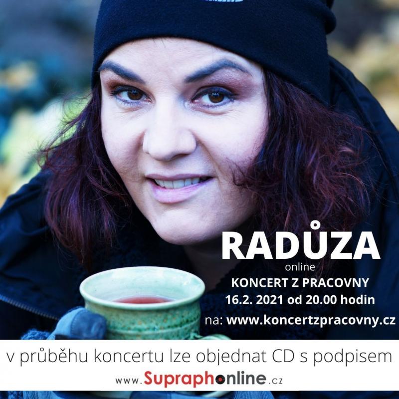Radůza odohrá online koncert zo svojej pracovne