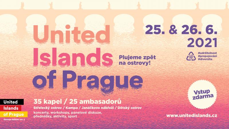 Plujeme zpět na ostrovy hlásí festival United Islands of Prague a zve do centra Prahy