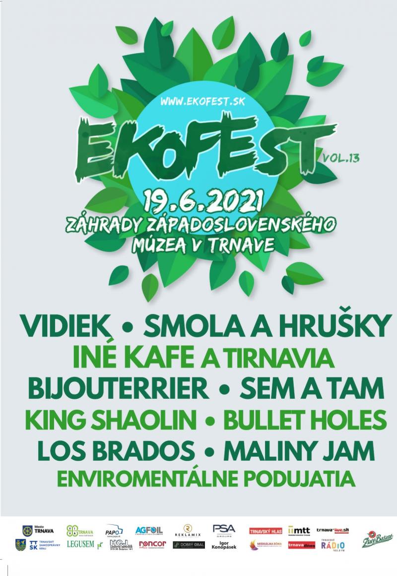 Enviromentálny festival Ekofest sa 19. júna vráti záhrad Západoslovenského múzea v Trnave