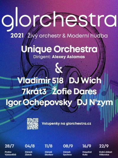 Unikátní koncept glorchestra propojí v létě hudební žánry a podpoří obnovu kulturních památek