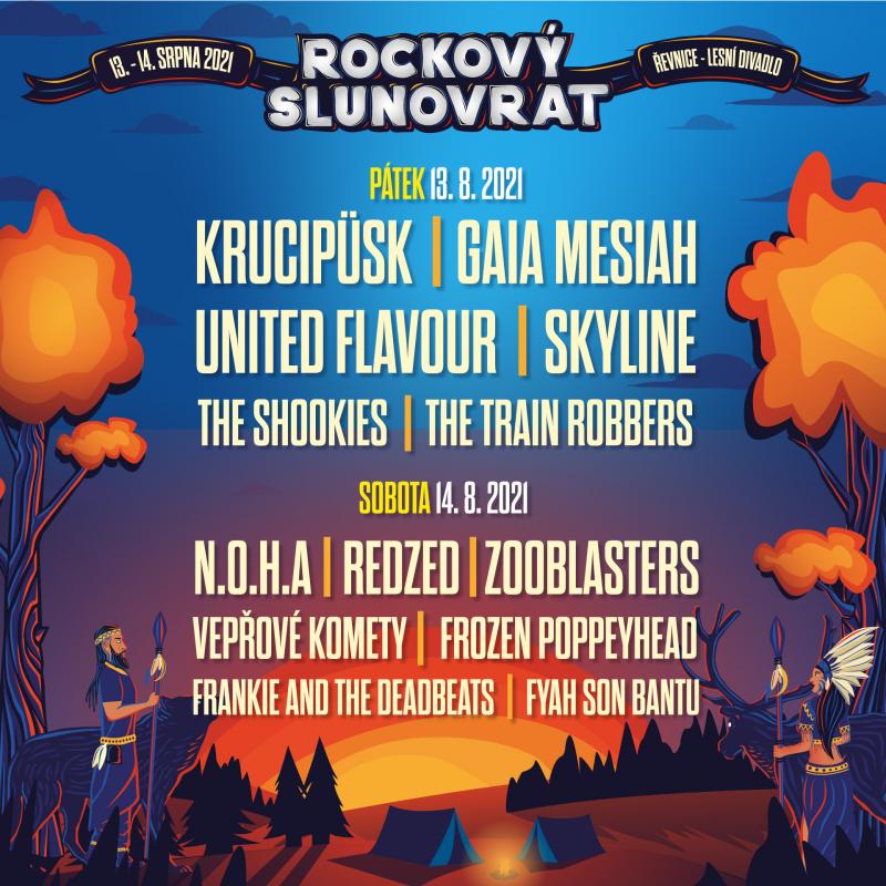 Rockový Slunovrat se letos opírá o přední české klubovky