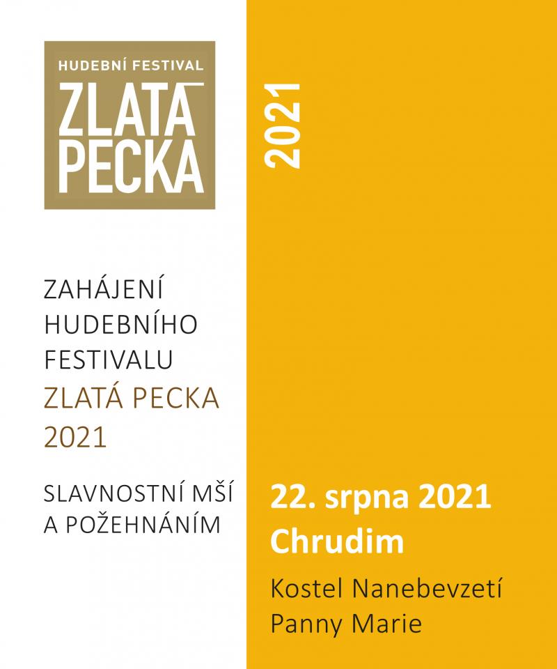 V neděli bude v Chrudimi slavnostně zahájen tradiční hudební festival Zlatá Pecka. Nabídne koncerty, film, divadlo i výstavu