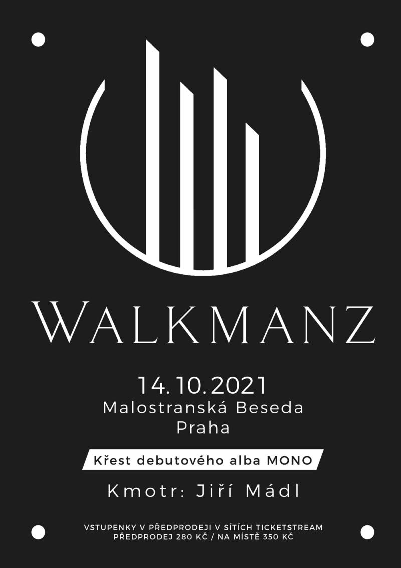 Kapela WALKMANZ se stala objevem roku a křtí své EP na pražském koncertě